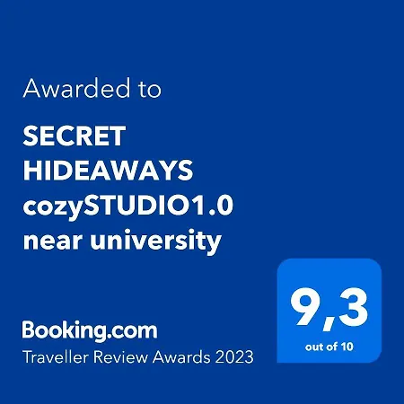 Secret Hideaways Cozystudio Superior Mit Wifi L 450m Bis Uni L Messe L Flughafen L Zoo *